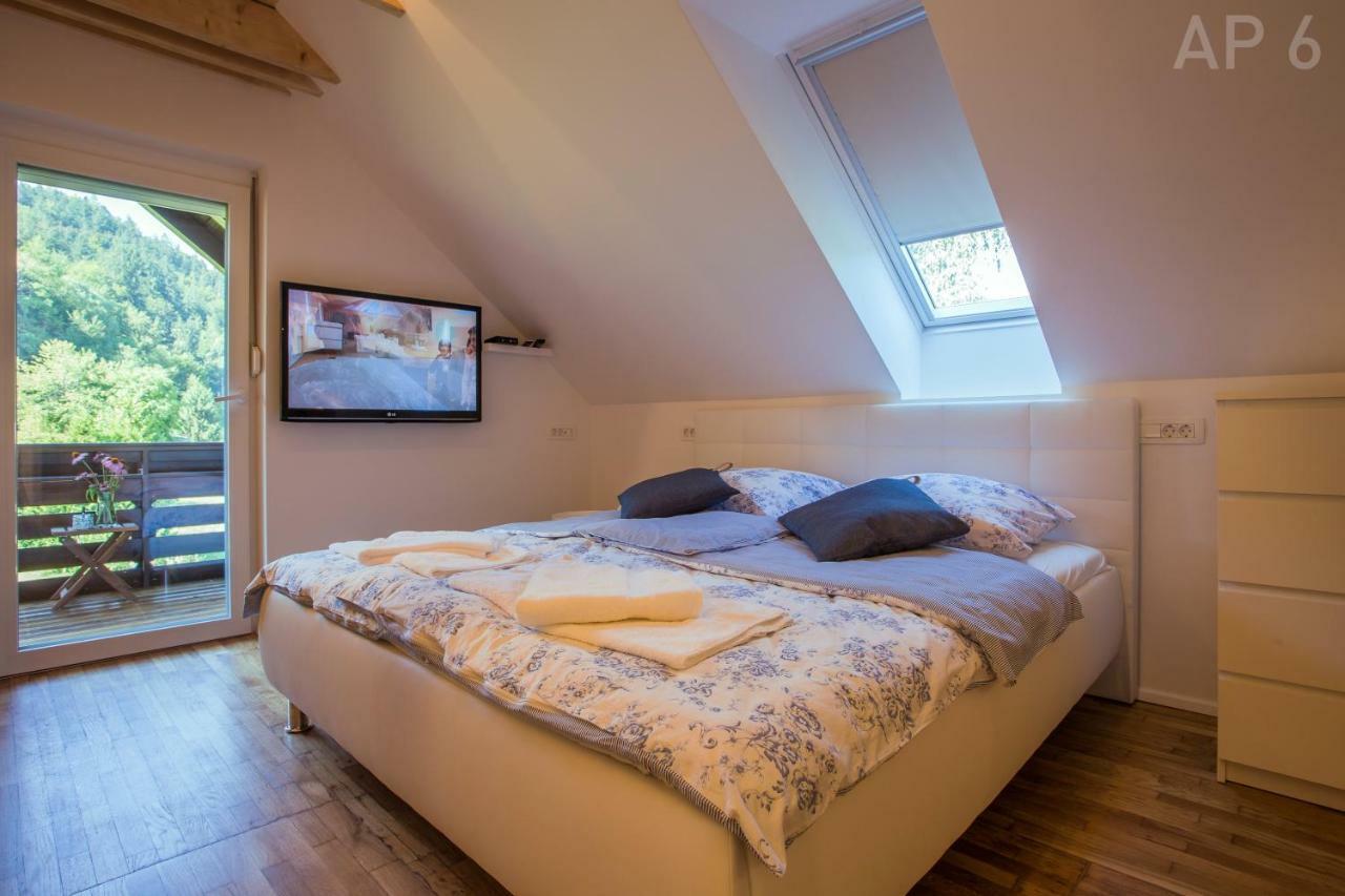 Apartments Perla Zgornje Gorje Dış mekan fotoğraf